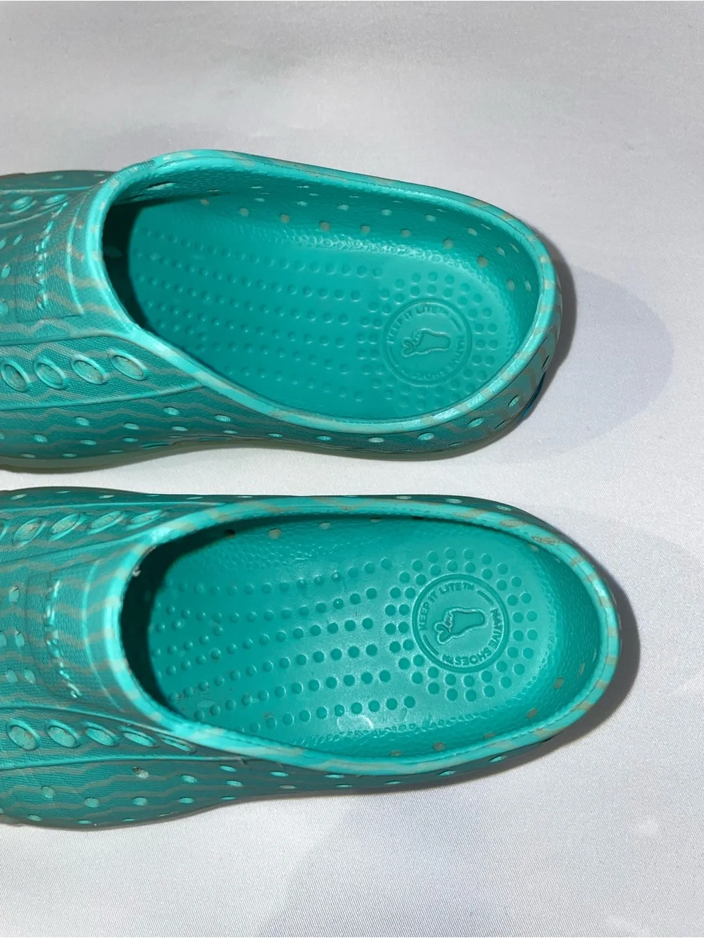The Native Shoes Jefferson Glow. Green Size 10